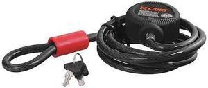 CURT 23666 Multi-Use Cable Lock,6 ft.x3/8" Cable
