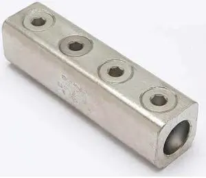 BURNDY AMS750 Mechanical Conn,Splice,750 to 250 kcmil