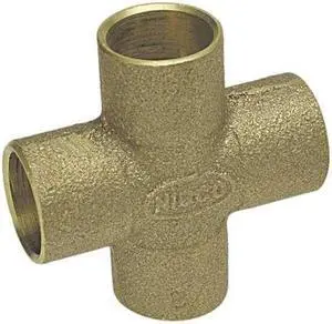 NIBCO 735-LF 1/2 Reducing Cross,Low-Lead Cast Bronze