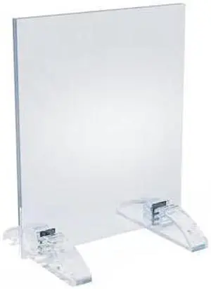 AZAR DISPLAYS 132722 5" x 7" Vertical/Horizontal Dual-Stand, PK10
