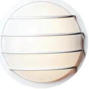 MAXIM 10112FTWT Bulwark 1-Light 10.25" Wide White Outdoor Wall Sconce