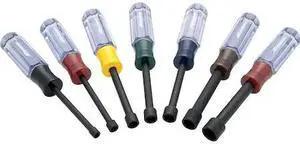 DYNAMIC D062503 Tools 7 Piece SAE Nut Driver Set, Acetate Handles