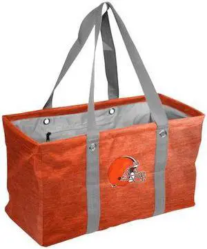 LOGO BRANDS 608-765-CR1 Cleveland Browns Crosshatch Picnic Caddy