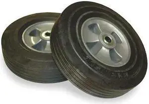 RUBBERMAID GRFG1004L30000 Wheel Kit,For Use With 1D657