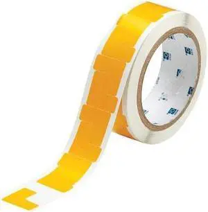 BRADY 121415 Marking Tape,L,1In W,1In L,PK750