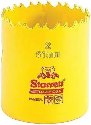 STARRETT DCH0200-G Bi-Metal Fast Cut Hole Saw 2" (51mm)