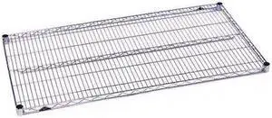 METRO 2448NC-4 Wire Shelf,24x48in,LdCap 800lb,PK4