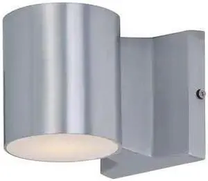 MAXIM LIGHTING 86106AL Lightray LED 2-Light 4" Wide Brushed Aluminum Outdoor MAXIM LIGHTING 86106AL Lightray LED 2-Light 4" Wide Brushed Aluminum Outdoor
