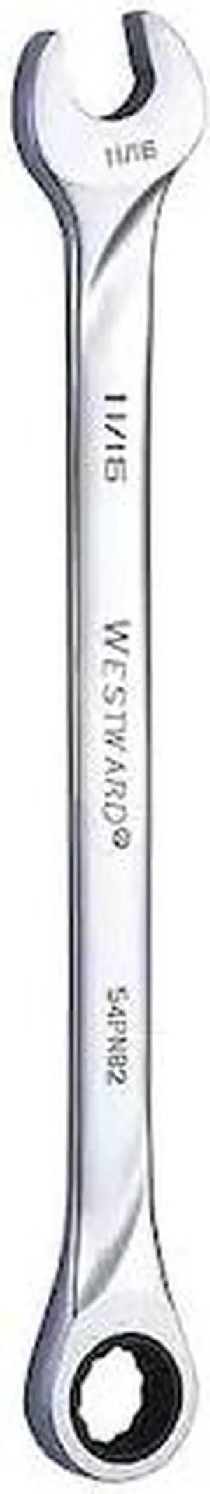 WESTWARD 54PN82 Wrench,Combination/Extra Long,SAE,11/16
