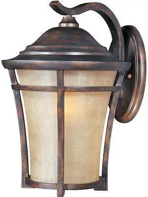 MAXIM 40165GFCO Balboa VX 1-Light 12" Wide Copper Oxide Outdoor Wall Sconce