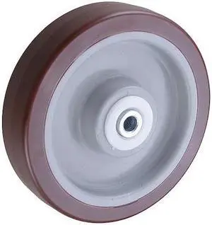 ZORO SELECT 26Y383 Caster Wheel,6 in,450 lb.,Delrin Bearing