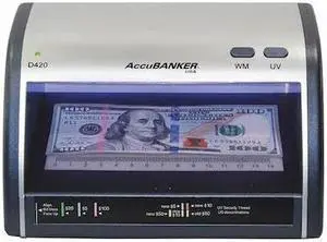 ACCUBANKER LED420 Counterfeit Detector,110VAC Input Power