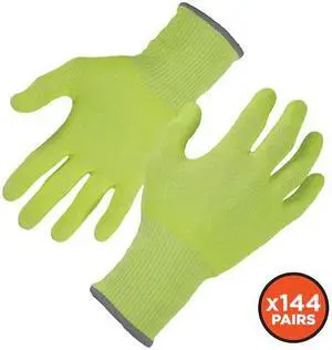 ERGODYNE 7040-CASE M Lime Cut Resistant Food Grade Gloves - Case of 144 PK
