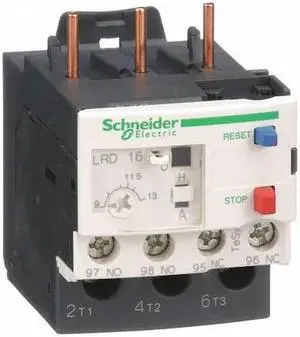 SCHNEIDER ELECTRIC LRD16 Overload Relay, 1NC/1NO, 9 A Min current, 13 A Max