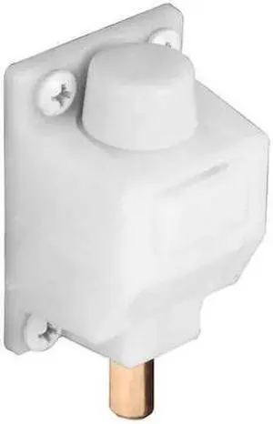 PRIMELINE TOOLS U 9869 5/16 in. Diameter, Foot Operated, White, Sliding Patio