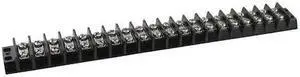 ZORO SELECT 6ZEJ7 Terminal Strip,30A,20 Pole,600VAC