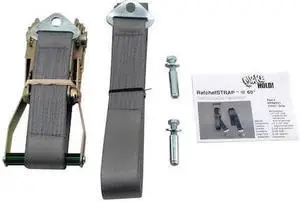 Quakehold! Ratchet Strap 60 in Gray