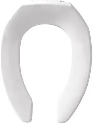 Bemis Toilet Seat White  Plastic  1955SSCT 000