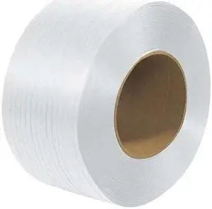PARTNERS BRAND PS2220 Polypropylene Strapping, Machine Grade, Embossed, 8" x 8"