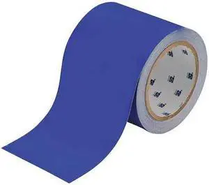 BRADY 104374 Floor Marking Tape,Roll,4In W,100 ft. L