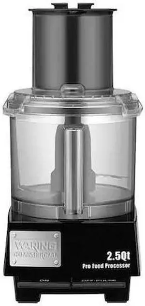 WARING COMMERCIAL WFP11S 2.5 qt.Food Processor, Black