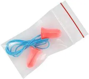MINIGRIP MGRL2P0203 Reclosable Bag, Zip Seal, 3 in L, 2 in W, 2 mil Thick, Low