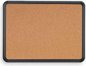 ZORO SELECT 2RXF1 Cork Bulletin Board 18"H x 24"W