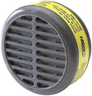 MOLDEX 8300 Cartridge, 8000, Yellow, Snap-In Gasket, Moldex 8000 Series