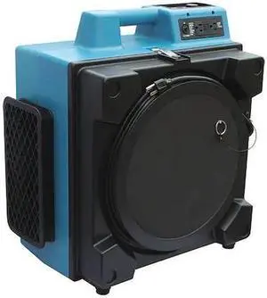 XPOWER X-3400A HEPA Air Scrubber W/ Built-In GFCI Power Outlets and 3-Stage