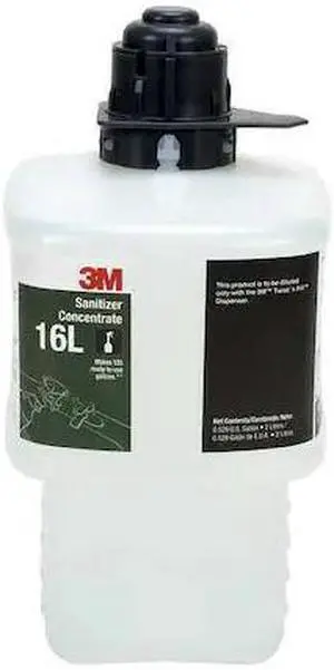 3m Sanitizer For Use With 3M™ Twist 'n Fill™  Chemical Dispenser, 1 EA 16L