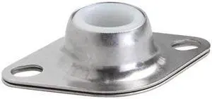 CLESCO F2SS-UH-100 F2SS-UH-100 UHMW-PE Bearing, Pressed Stainless Steel