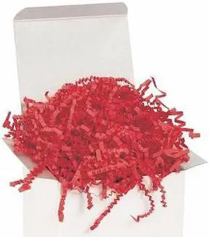 PARTNERS BRAND CP40E Crinkle Paper, Red, 40 Lbs./Case