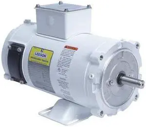 LEESON 108231.00 Washdown Motor,1 HP,180VDC