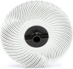 SCOTCH-BRITE 7100138296 Radial Bristle Disc,TC,3In Dia,120G,PK40