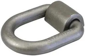 US CARGO CONTROL FH21441L 1" Heavy Duty Weld-On Forged D Shaped Lashing Ring -