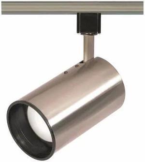 NUVO TH307 1-Light, R20, Track Head, Straight Cylinder, Brushed Nickel Finish