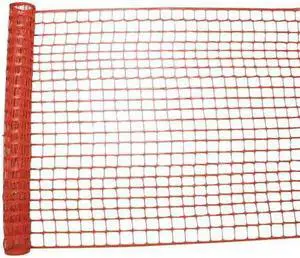 ZORO SELECT 33L954 Safety Fence, 4 ft. H, 100 ft. L, Orange
