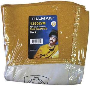 TILLMAN 1350LVM MIG Welding Gloves, Cowhide Palm, L