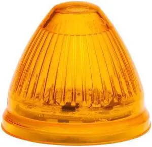 GROTE G3093 Marker Lamp,LED,Beehive,2 In,9 Diode,Ylw