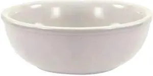 CRESTWARE AL34 Nappie Bowl, 15 oz., Ceramic Bright White PK36
