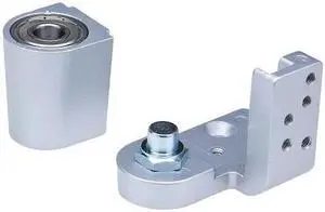 KABA ILCO IL-OP-18-LH-AL BOTTOM SET Pivot Hinge, Diecast Aluminum, Half Surface