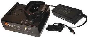 HUSKIE TOOLS CH-285 Dual-Bay 18V 5.0 Amp HourBattery Charger