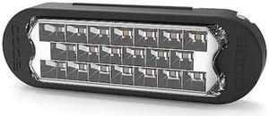 ECCO 3861C Warning Light,LED,Clear