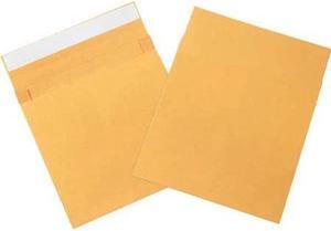 PARTNERS BRAND EN1066 Expandable Self-Seal Envelopes, 10" x 12" x 2", Kraft,
