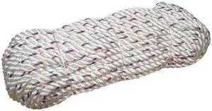 ZORO SELECT 20TL64 Rope,5/8 in. x 150 ft.,Twisted