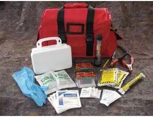 MEDIQUE 83681 Survival Kit, Metal 50 Components, 1 People Served