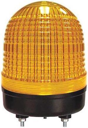 DAYTON 26ZT51 Warning Light,Yellow,LED,Stud