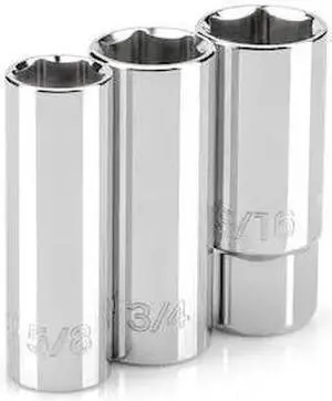 TEKTON SHD92035 1/2 Inch Drive Spark Plug Socket Set, 3-Piece (5/8, 3/4, 13/16