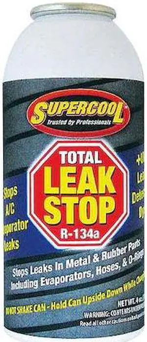 SUPERCOOL ST27 A/C Leak Stop Metal, Aerosol, 4oz.