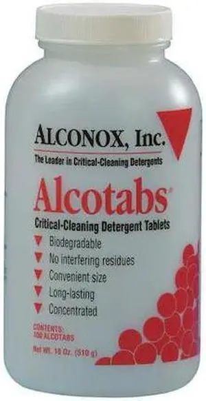 ALCONOX 1500 Detergent,100 Tablets,PK6